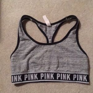 VS Pink Cotton Sports Bra